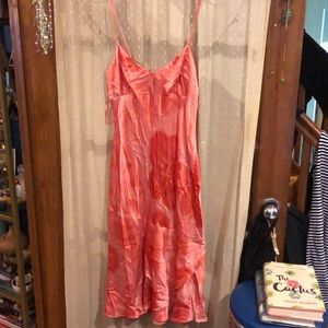 Cocktail slip dress- 100% silk